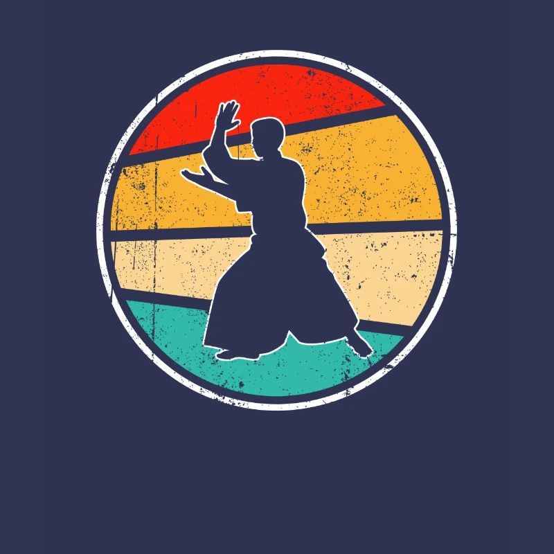 Aikido Retro Logo
