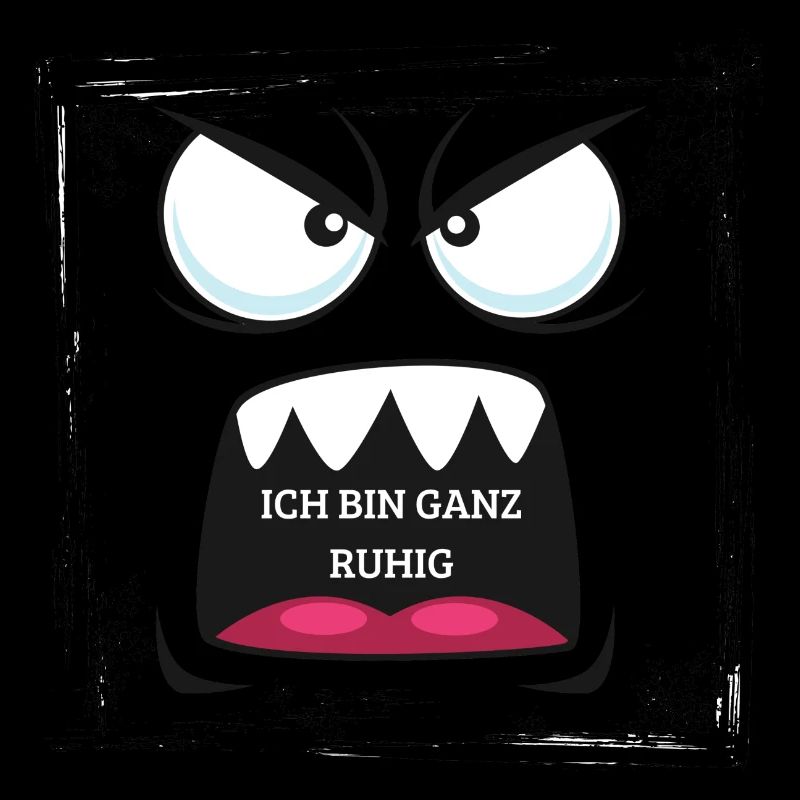 Wütendes Gesicht