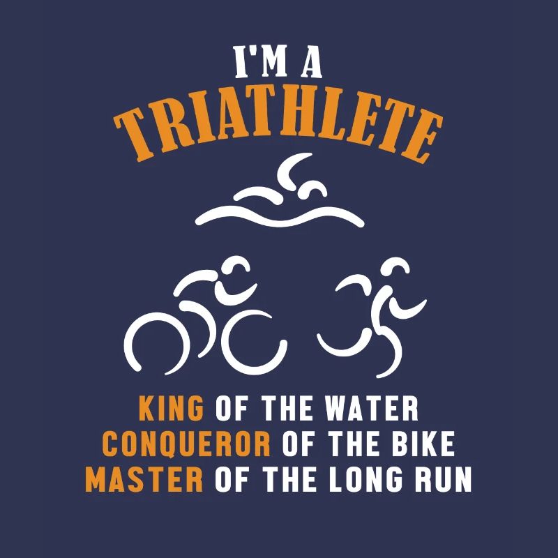 Triathlete King Conqueror Master Training Professional