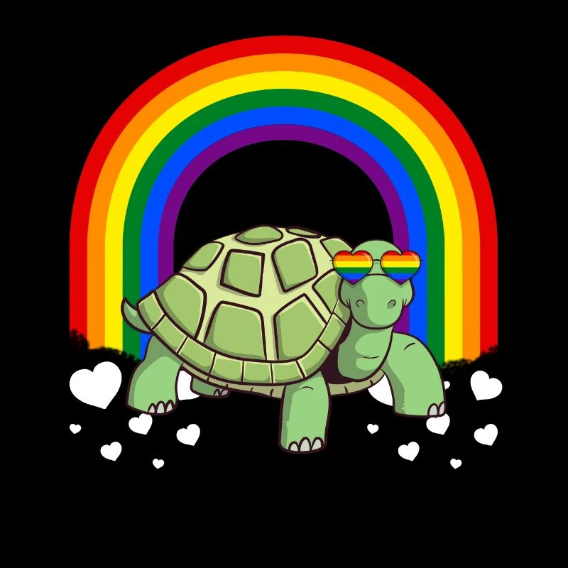 Gay Pride Turtle LGBTQ