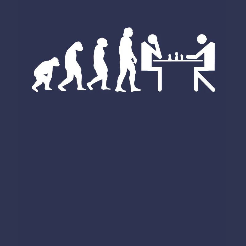 Pièce d'échecs échiquier Evolution chessboard