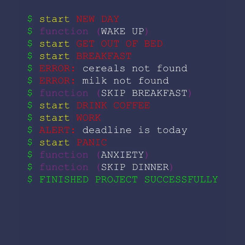 Programmierer Witz Code Funktion Methode