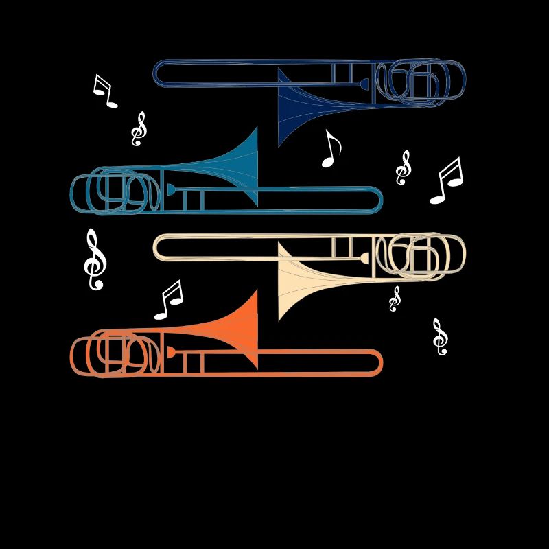 Trombone trombone musique folk cadeau