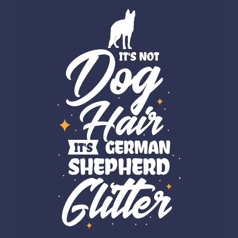 Design de chien de berger pour un propriétaire de chien