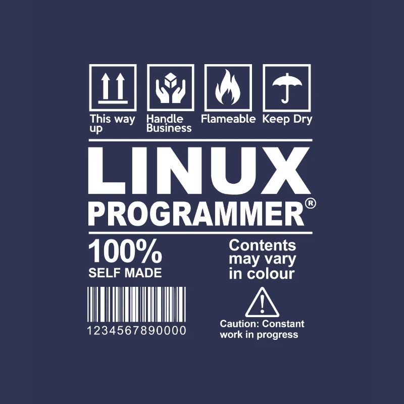 Geek Linux Programmierer lustige Definition