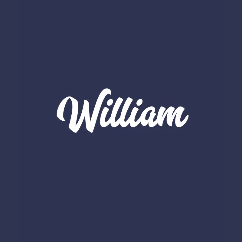 William Custom Text Geburtstagsname