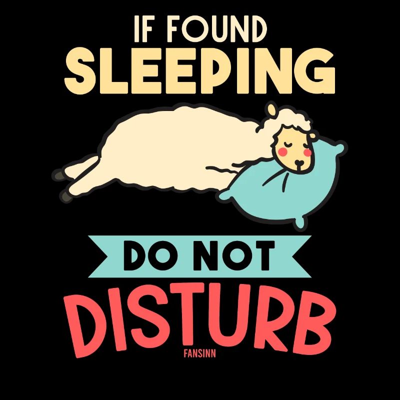 sleeping llama with pillow