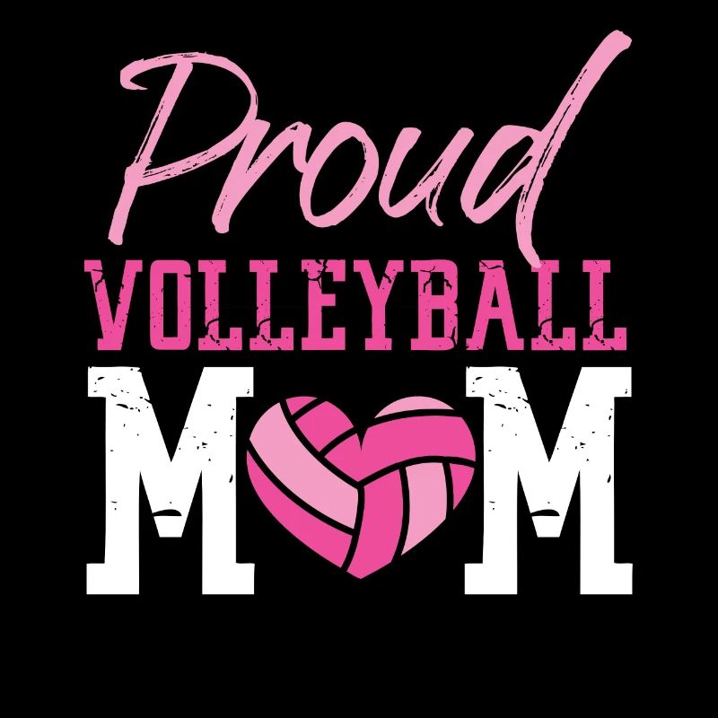 Joueuse de volleyball Équipe Maman Mère