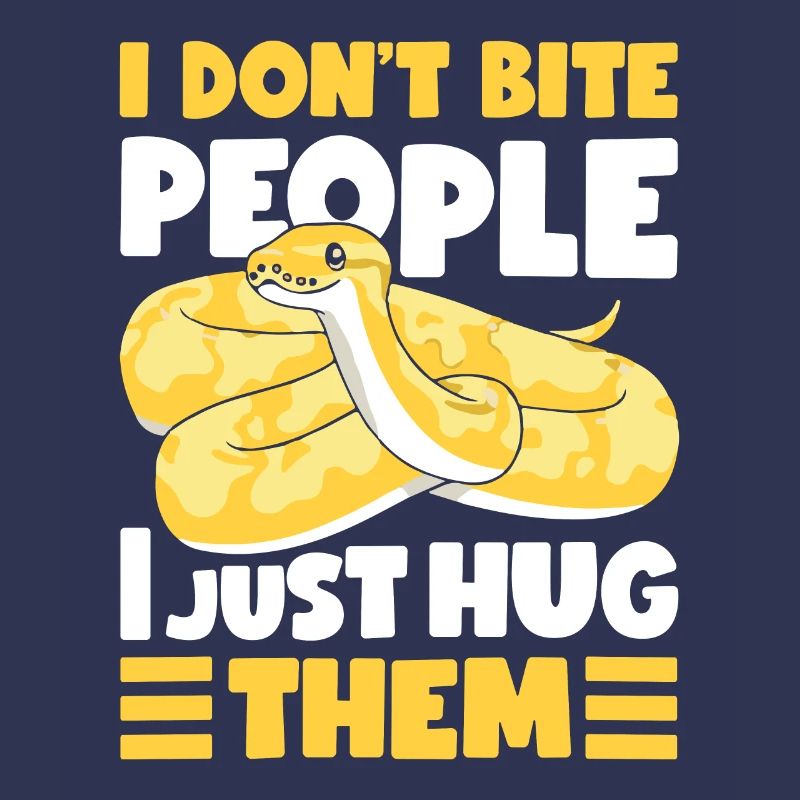 Banana Ball Python Ich Beiße Nicht Ich Umarme Nur