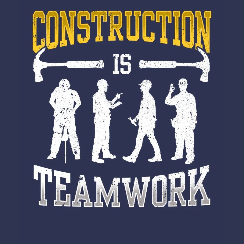 Les travaux de construction sont un travail d’équipe Travail d’équipe Construction Chantier de construction