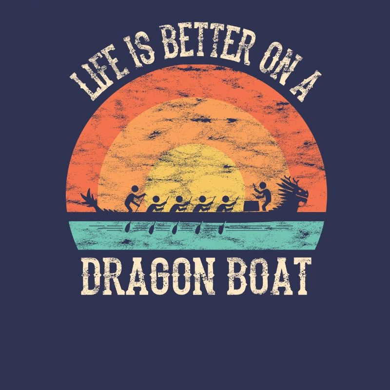 Course de bateaux-dragons chinois