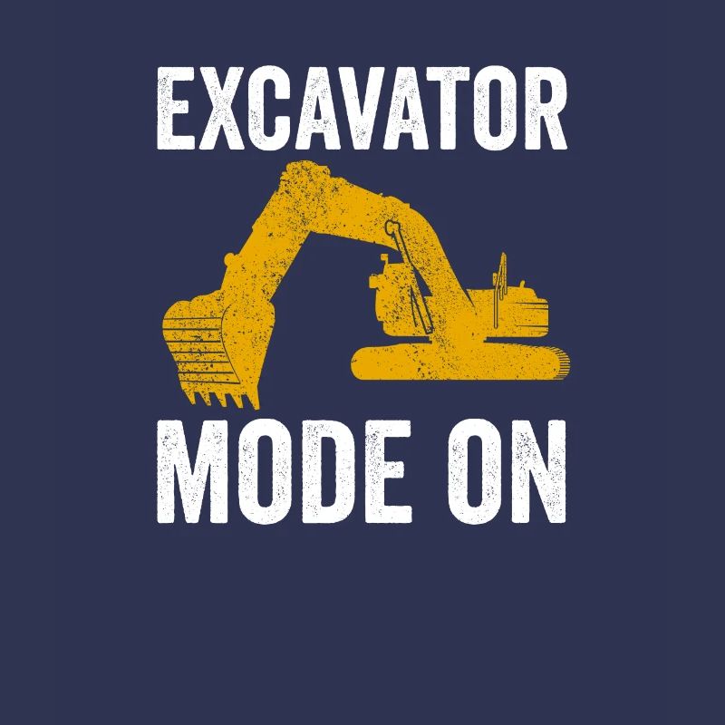 Excavator construction worker excavator driver construction machine job