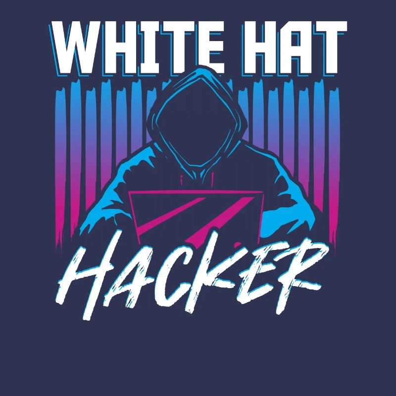 White Hat Hacker Hacking Internet Network