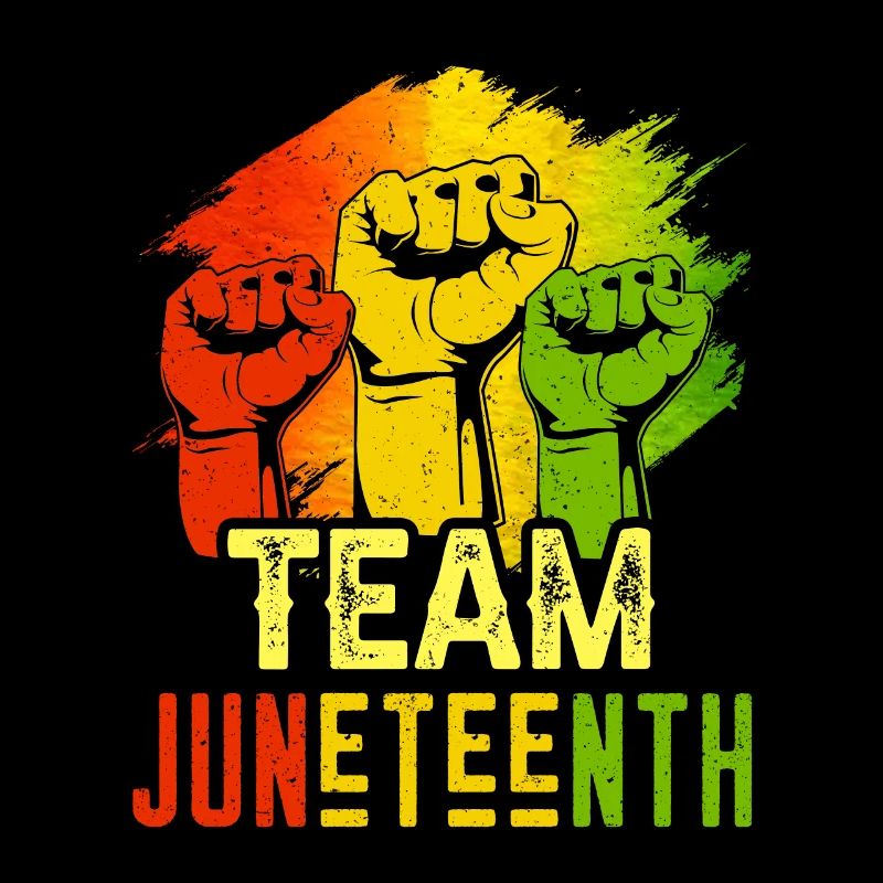 Équipe Juneteenth Black African American 1865