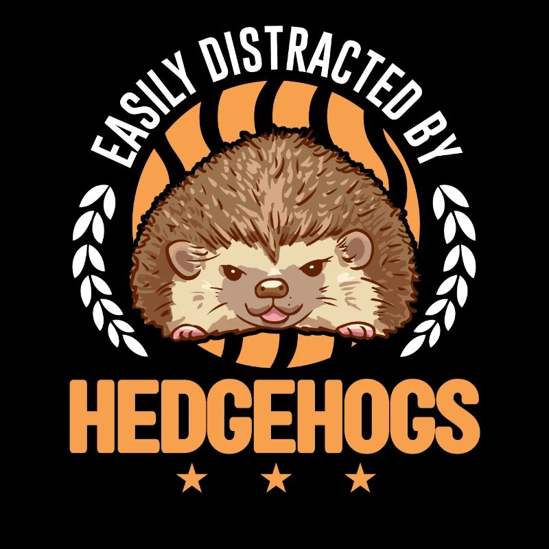 Facilement distrait par les hérissons Igel