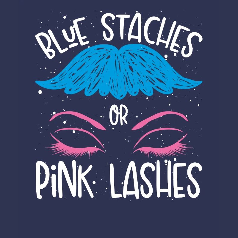 Blaue Stäbe Oder Rosa Wimpern