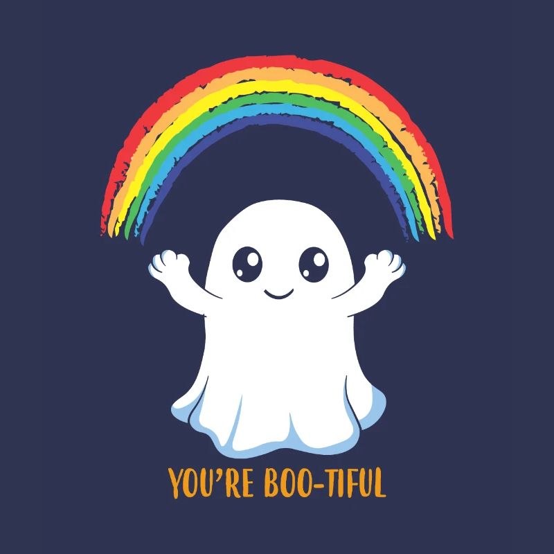 You're Bootiful Ghost Rainbow Ghost