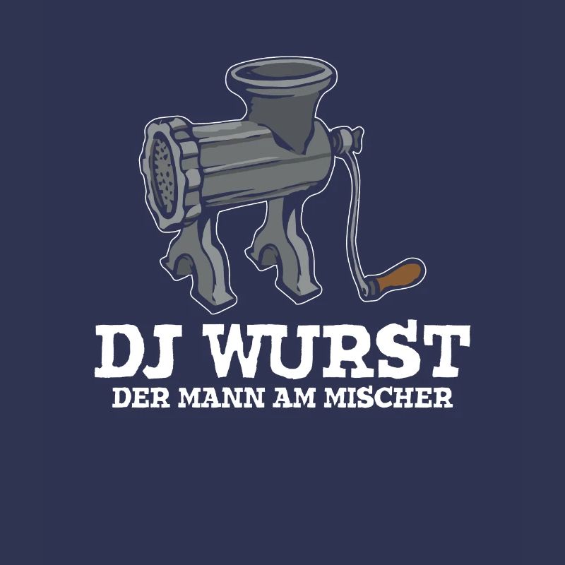 Dj Wurst Der Mann Am Mischer Fleischer Fleischwolf