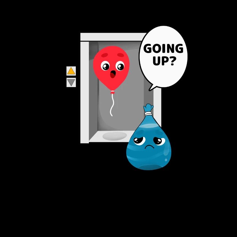 Ballon Aufzug Spruch