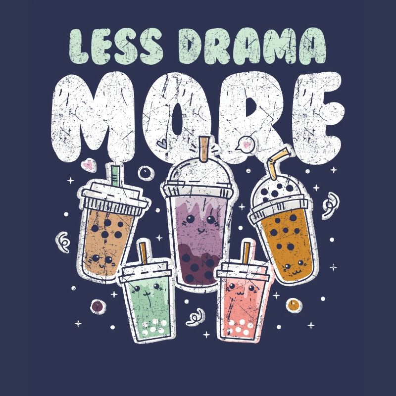 Bubble Tea Boba Tee Kawaii