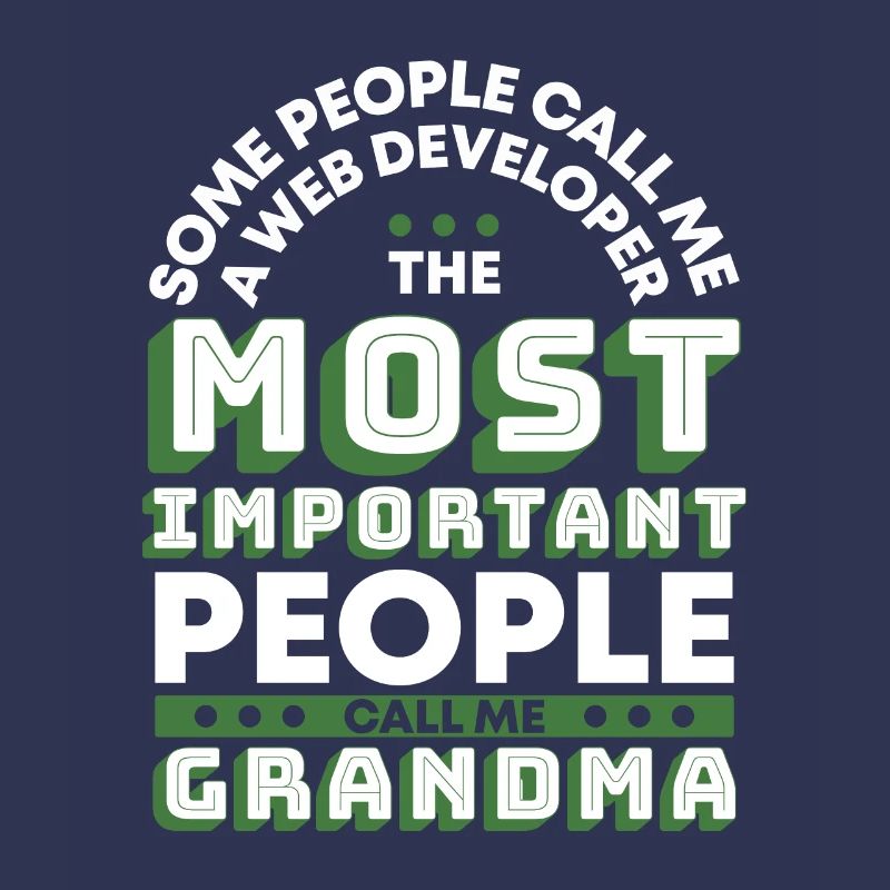 Web Entwickler Webdeveloper Oma