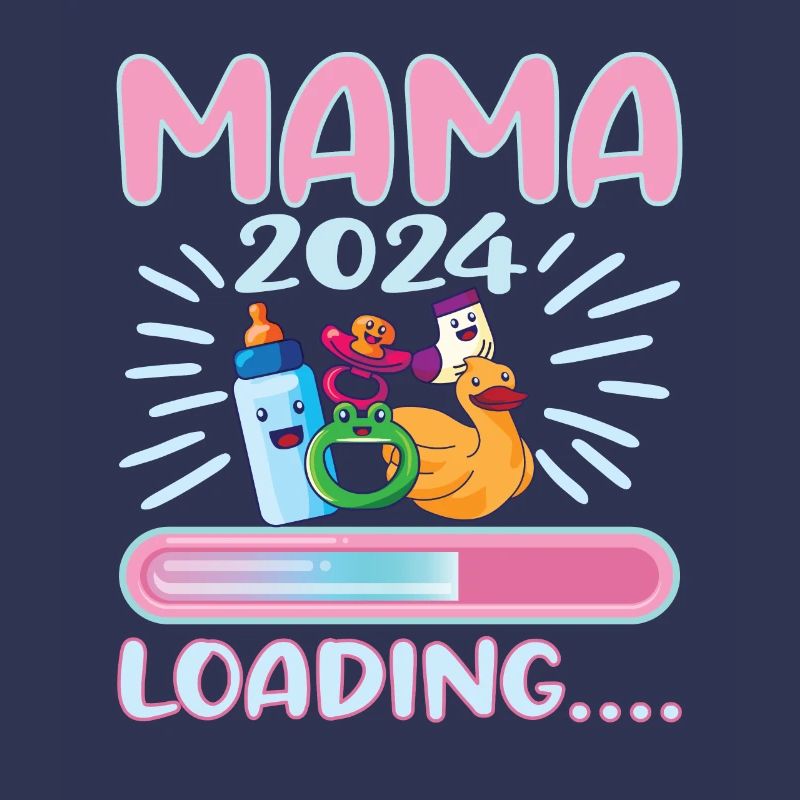 Mama 2024 werdende Mutter Schwangerschaft