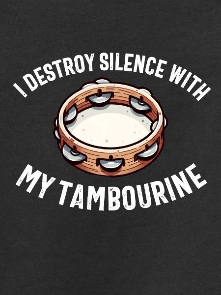 Tambourine For Men Women Funny Tambourine Player