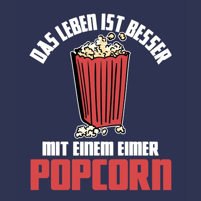 Leben Besser Eimer Popcorn Fasching Kostüm