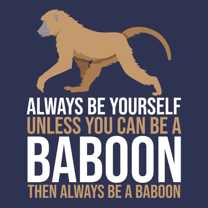 Gift for baboon lover