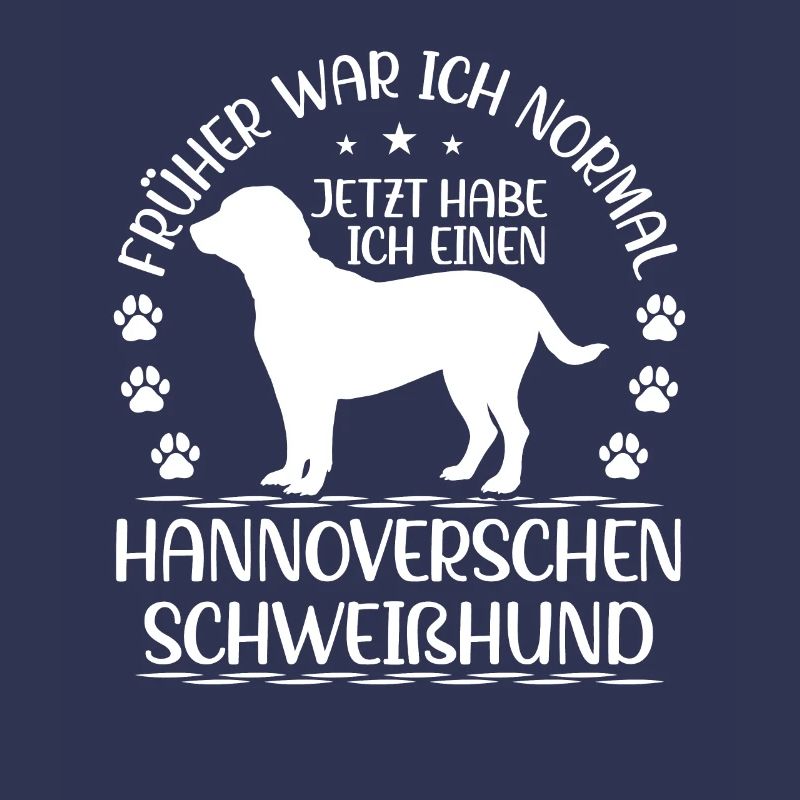 Hanoverian scent hound used to be normal