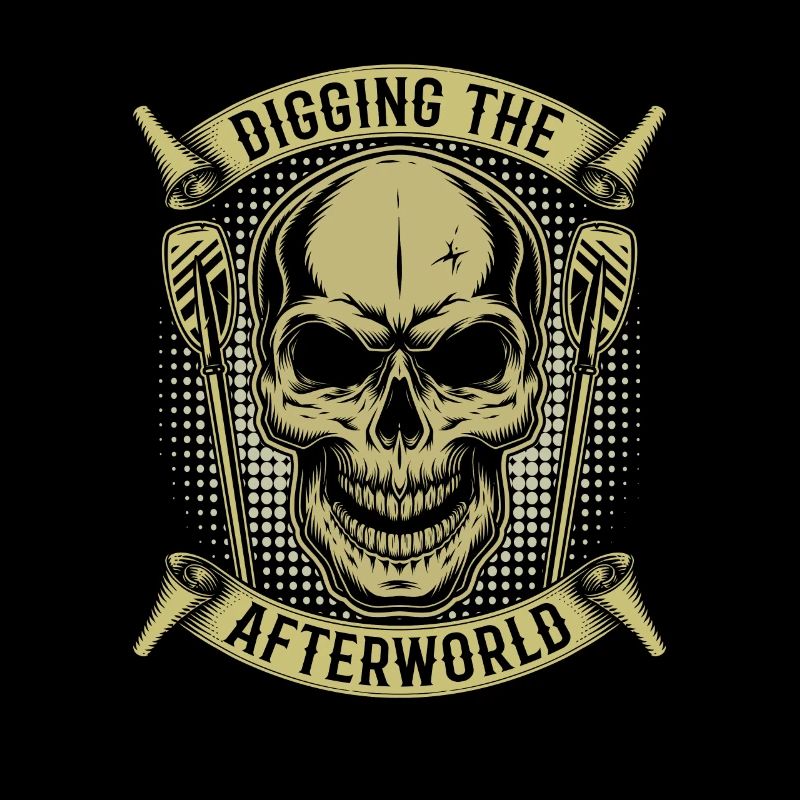 Rowing Rower Skull