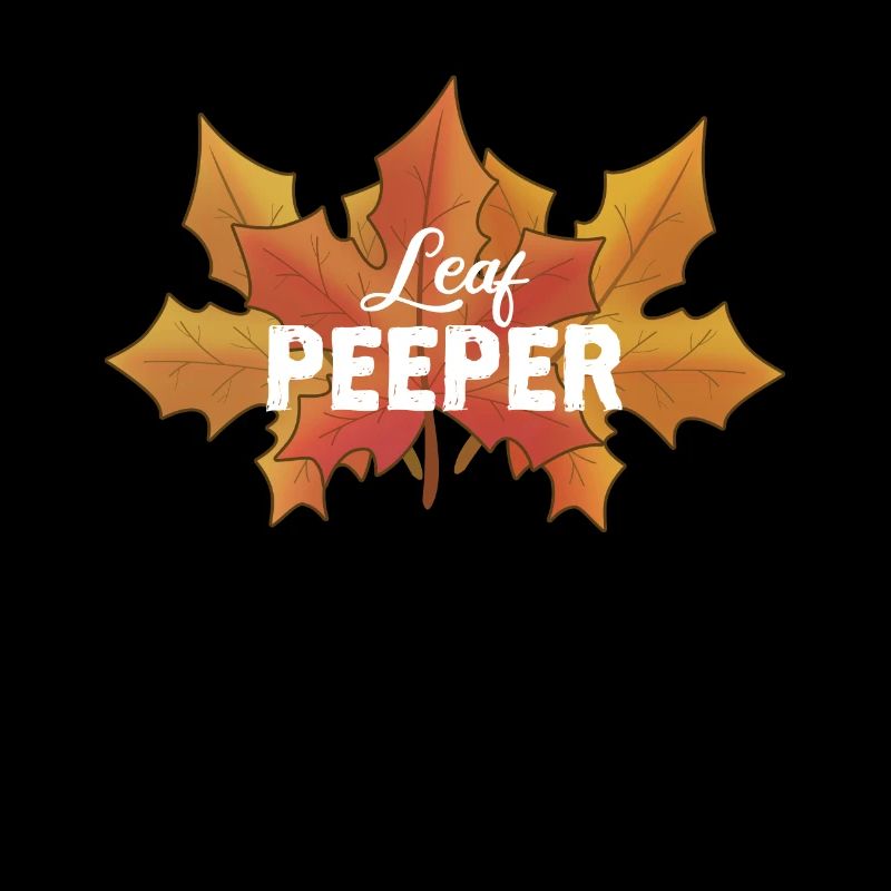 Blatt-Peeper Ahorn-Laub Blatt-Peeping