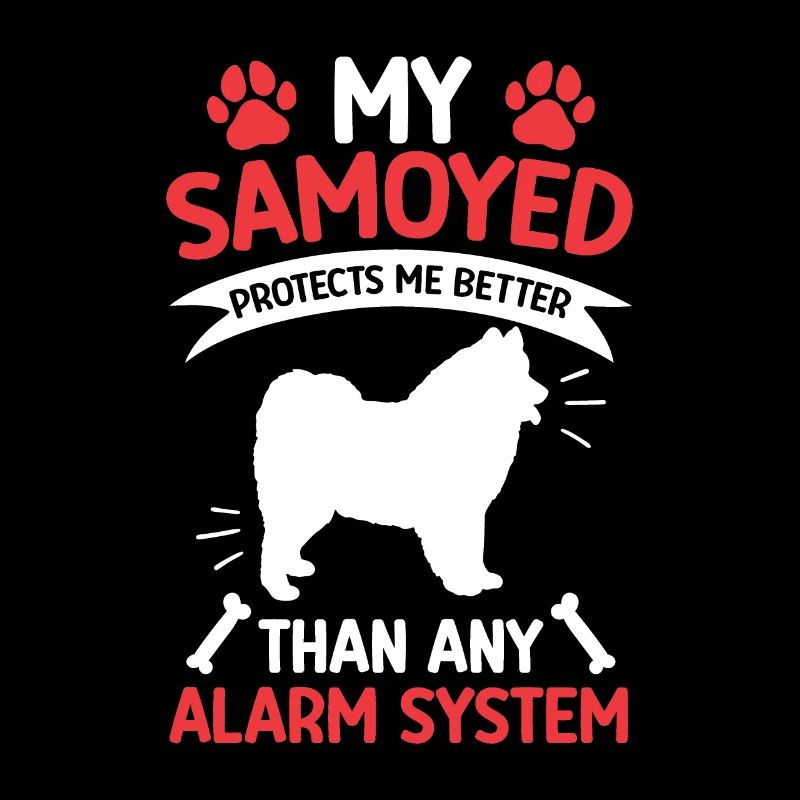 Samoyède me protège Samoyède Samoyède