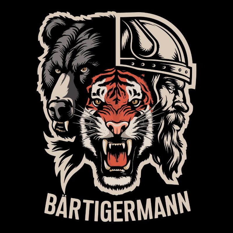 Bärtigermann alles in einem Wikinger