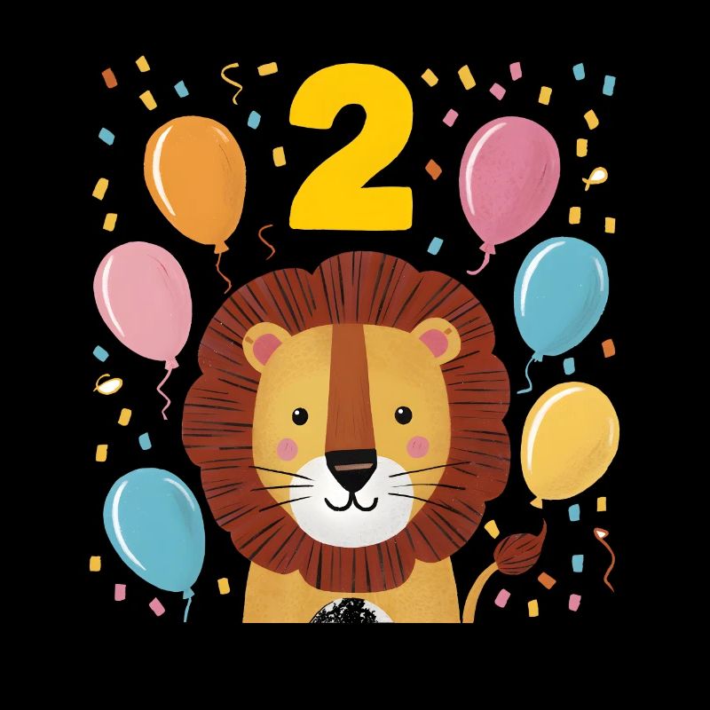 2. Geburtstag Löwe Kindergeburtstag