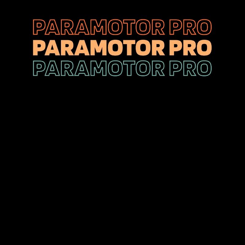 Paramotor paragliding