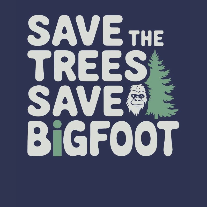 Bigfoot Believer Sasquatch Cryptid Forest Creature