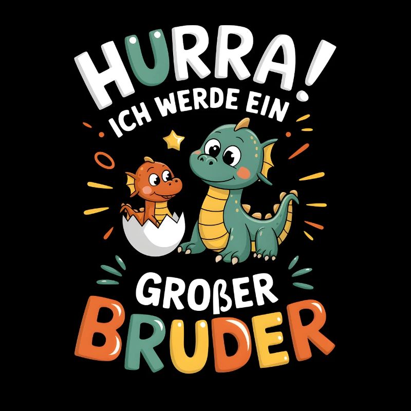 Ich werde ein großer Bruder Drache