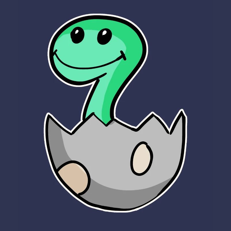 Dinosaur Egg Dino Motif