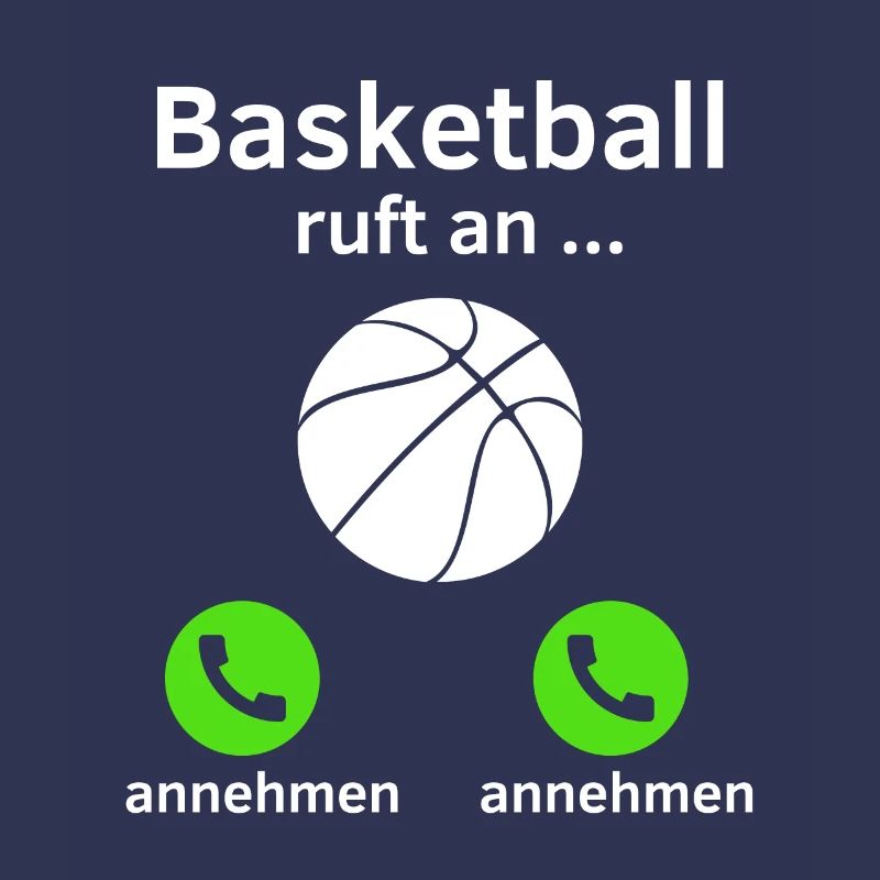 Basketball ruft an - annehmen oder annehmen?