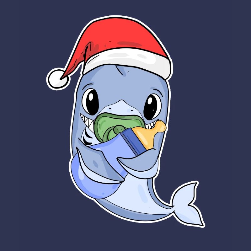 Requin bébé Noël