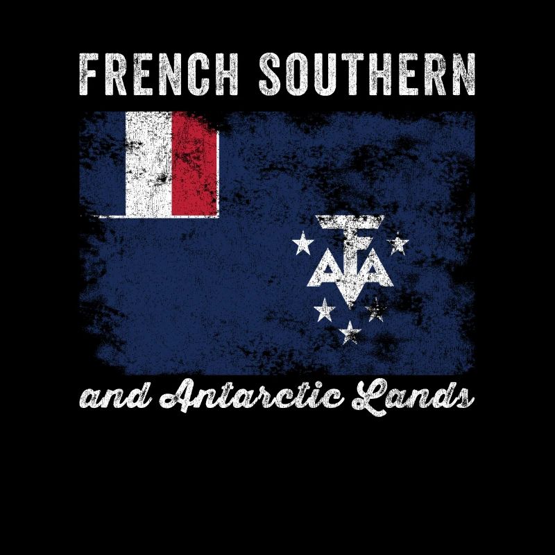 Français drapeau des terres australes et antarctiques