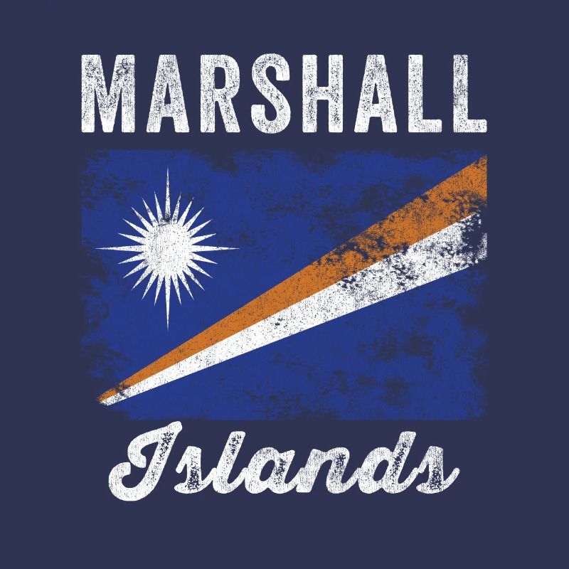 Marshall Islands Flagge Distressed