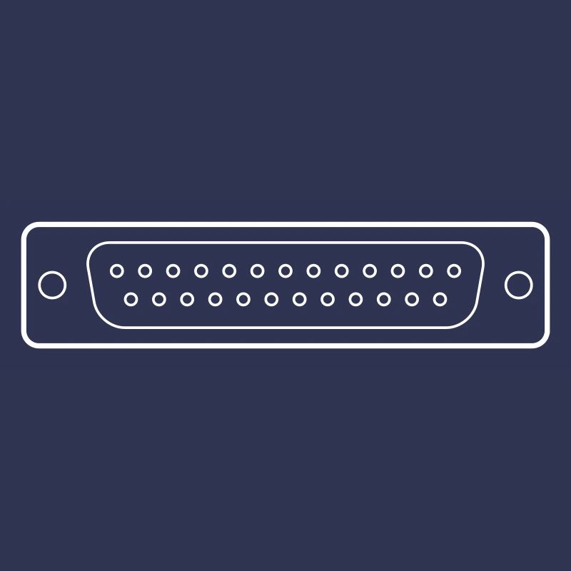 DB 25 Connector Parallel, Printer