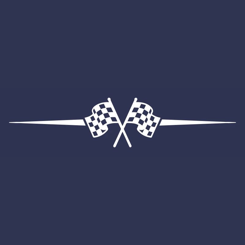 Icône de course de drapeau de course