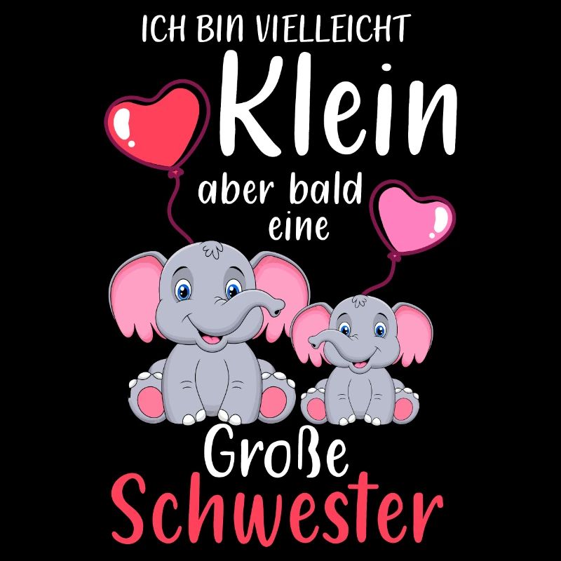 Ich Bin Klein Aber Bald Eine Große Schwester