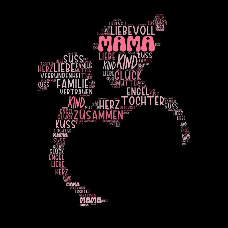Partnerlook Mutter Tochter Familie Mama Tochter