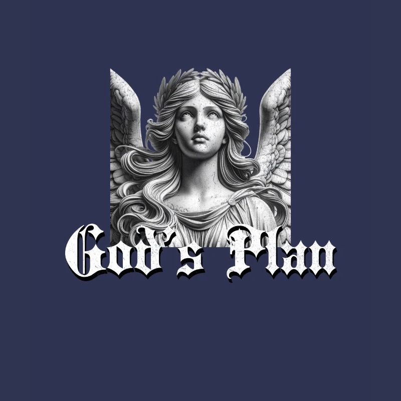 Statue d’ange du plan de Dieu - Le plan de Dieu