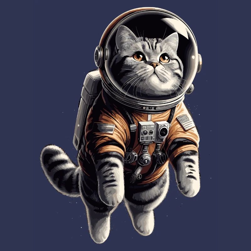 Astronaut BKH getigert Geschenk