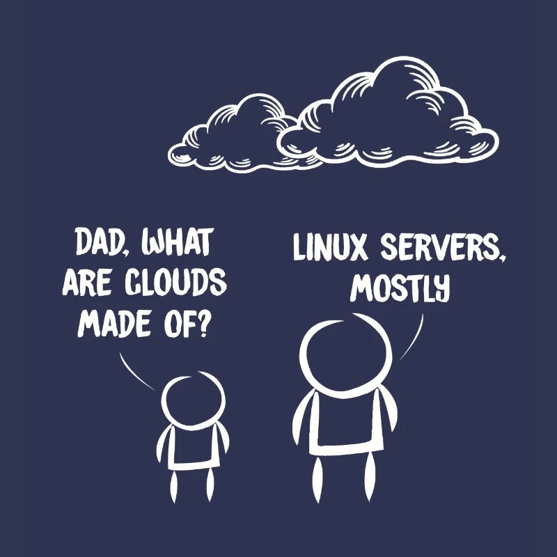 Computer IT Joke Funny Programmer Geek Linux